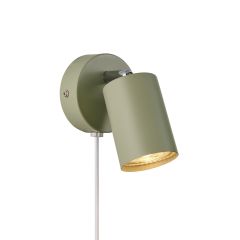 Nordlux 2113251023 Explore GU10 LED 2700K IP20 Wall Light 35W 12x8x24cm Green