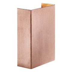 Nordlux 2019041030 Wall Light Fold 10 LED 3000K IP54 2x3.5W 200lm 14.8x10.5x5cm Copper