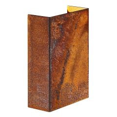 Nordlux 2019041038 Wall Light Fold 10 LED 3000K IP54 2x3.5W 200lm 14.8x10.5x5cm Corten