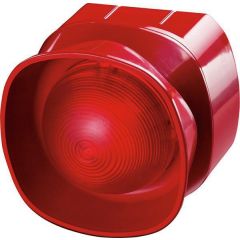 Apollo Fire Detectors Multi-Tone Open-Area Sounder Visual Indicator Red