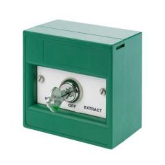 KAC Keyswitch-2 position call point-green