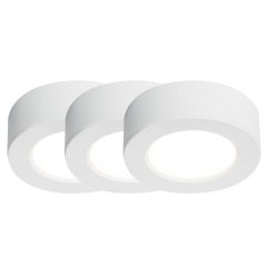 Nordlux 2015460101 Ceiling Light Kitchenio 3-Kit LED 3000-4000K IP20 3x2W 170lm 6.4x2.1cm White