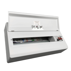 CPN Cudis LUMO18SP 100A 18 Way Main Switch Consumer Unit c/w Surge