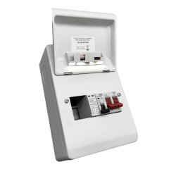 CPN Cudis LUMO2SP 100A 2 Way Main Switch Consumer Unit c/w Surge