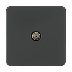 Knightsbridge SF0100AT TV Outlet (Non-Isolated) - Anthracite