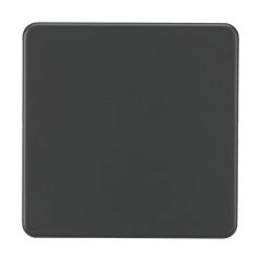 Knightsbridge SF8350AT 1G Blanking Plate - Anthracite