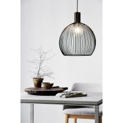 Nordlux 84253003 Aver 40 E27 IP20 Pendant 60W 45.5x40cm Black
