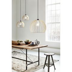 Nordlux 84843014 Chino 40 E27 IP20 Pendant 60W 34x40cm Wood