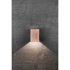 Nordlux 2019041030 Wall Light Fold 10 LED 3000K IP54 2x3.5W 200lm 14.8x10.5x5cm Copper