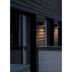 Nordlux 46801003 Front Single GU10 IP44 Wall Light 28W 15.6x11.8x17cm Black
