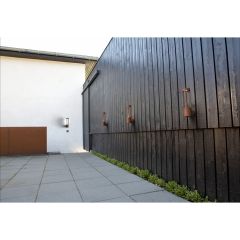 Nordlux 77479938 Helix GU10 IP44 Wall Light 8W 32.5x14cm Corten