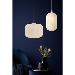 Nordlux 46573001 Milford 20 E27 IP20 Pendant 40W 33.5x20cm Opal