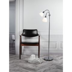 Nordlux 63224033 Ray Double E14 IP20 Floor Light 2x40W 155x12cm Chrome
