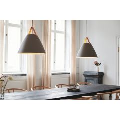 Nordlux 84353009 Strap 48 E27 IP20 Pendant 40W 48x48cm Beige