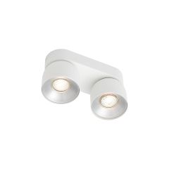 Nordlux 2310410101 Pitcher 2-Spot GU10 IP20 Spotlight 2x50W 11.6x24cm White
