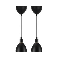 Nordlux 63233003 Ray 2 Kit E14 IP20 Pendant 40W 16.5x12cm Black
