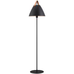 Nordlux 46234003 Strap E27 IP20 Floor Light 40W 153.7x36cm Black