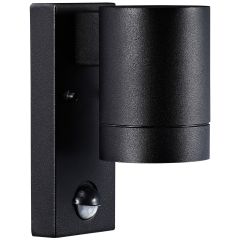 Nordlux 21509103 Tin Maxi Sensor GU10 IP54 Wall Light 35W 16x12.5x7.6cm Black