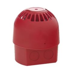 Aico YO5 Multi Frequency Mains Powered Sounder 32 Tones 230V 98x104x98mm Red