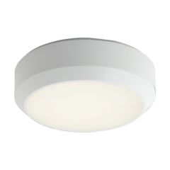 Ansell ADLED1/WV/CCT/PC Delta 8W LED CCT Bulkhead IP65 White/Visiluxe Photocell