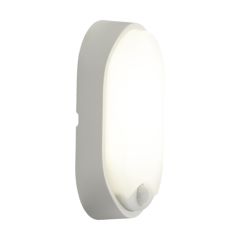 Ansell AHELED/OW/PIR Helder LED Oval Bulkhead 4000K IP54 PIR White