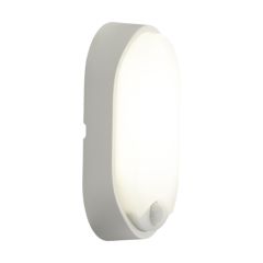 Ansell Helder LED Oval Bulkhead 4000K IP54 PIR White