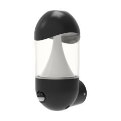 Ansell Leo 8W LED Wall Lantern CCT IP65 PIR c/w Reflector & Clear Diffuser