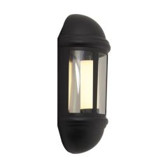Ansell ALHLLED/BL Latina 8W LED Half Lantern 3000K IP65 Black