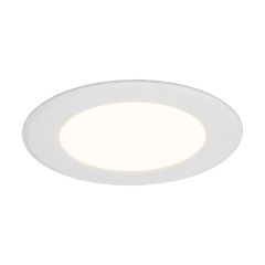 Ansell ALODLED/95/WW Bexar Lodi 8W LED Slim Downlight 3000K White 120mm