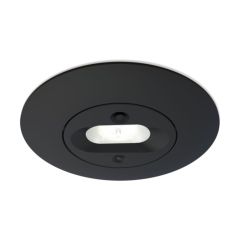 Ansell AMELED/ER/3NM/ST/B Merlin LED Emergency Recessed Downlight 3hrNM Self Test Escape Route 5W