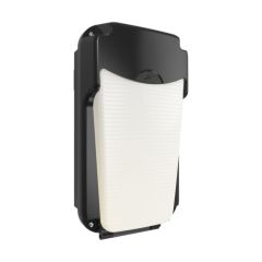 Ansell AMLWPLED/CCT/PC Lynx Mini 15W LED CCT Bulkhead 3000K/4000K Black Photocell
