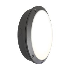 Ansell ANAPLED/G/M3 Nappa LED CCT Bulkhead 3000K/4000K Graphite EM
