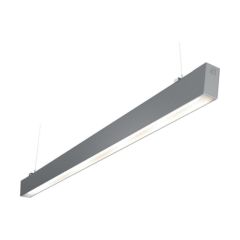Ansell AOTEVLED2X5 Otto Evo 5ft LED Twin CCT Suspended Linear 3000/4000K 66W Aluminium