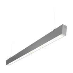 Ansell AOTEVLED5/DD4/M3 Otto Evo 5ft LED CCT Suspended Linear 3000/4000K 42W Aluminium EM 0-10V Dim