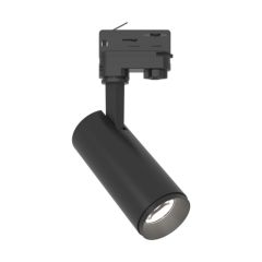 Ansell APRT1/P3/1/CW/B Primo 3 Circuit Mains LED Spotlight v1 IP20 4000K Black c/w Integral Driver