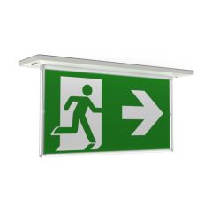 Ansell ARAZLED/LI/3M/DA Razzo LED Emergency Recessed Exit Blade 3hrM DALI 4.5W