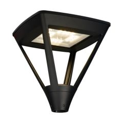 Ansell ASULED/1/WW Asuri 42W LED Post Top IP66 Lantern 3000K