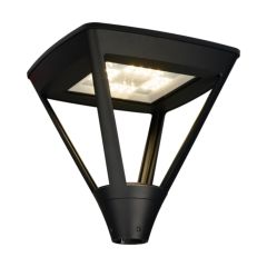 Ansell Asuri 42W LED Post Top IP66 Lantern 3000K