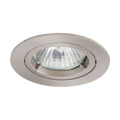 Ansell ATLD/SC Twistlock MR16 GU10 Lampholder Downlight Satin Chrome