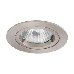 Ansell Twistlock MR16 GU10 Lampholder Downlight Satin Chrome