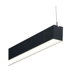 Ansell AVASLED/B/M3 Vasco 50W CCT LED 4ft Suspended Linear IP20 Black EM