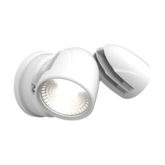 Ansell AZEKER/WH Zeker Twin LED CCT Floodlight IP65 25W White