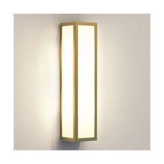 Astro Salerno Outdoor Wall Light in Natural Brass 1178006