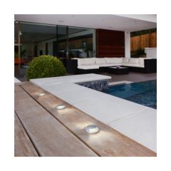 Astro Beam Two LED Outdoor Marker Light in Matt Silver 1202005
