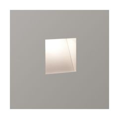 Astro Borgo Trimless 65 LED Indoor Recessed Wall Light in Matt White 1212008