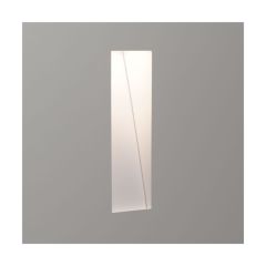 Astro Borgo Trimless 35 LED 2700K Indoor Recessed Wall Light in Matt White 1212027