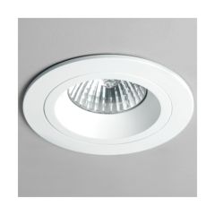 Astro Taro Round Fire-Rated Indoor Downlight in Matt White 1240024