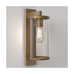 Astro Pimlico 400 Outdoor Wall Light in Antique Brass 1413003