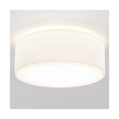Astro Cambria 380 Indoor Ceiling Light in White Fabric 1421001