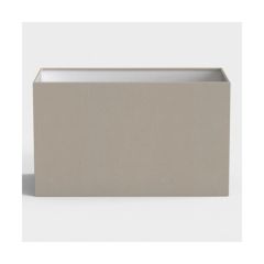 Astro 5001017 Rectangle 285 E27 Shade for Park Lane Wall Lgts&Table Lmps 170x285x150mm Putty
